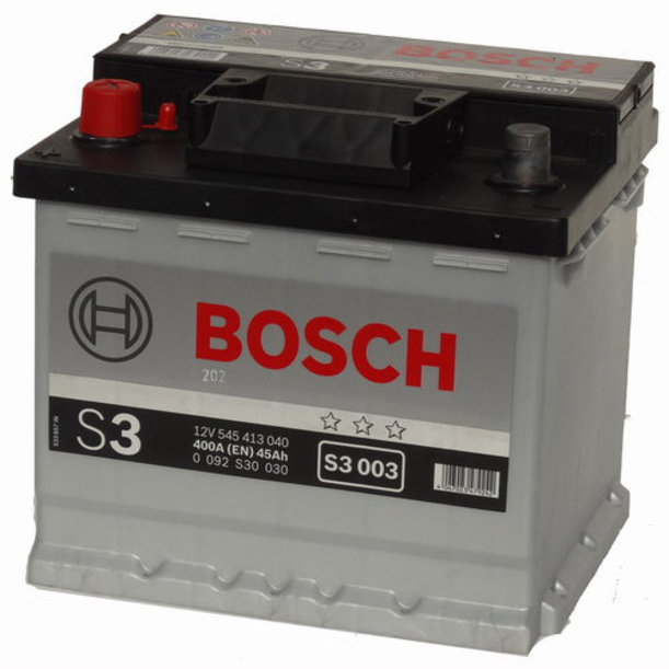 Аккумулятор BOSCH 45 A/ч S30 03 стд кл. 207x175x190 EN 400
