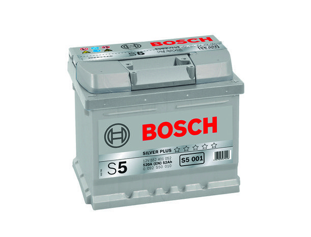 Аккумулятор BOSCH 52 A/ч S50 01 ОБР. 207x175x175 EN 520