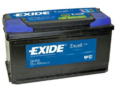 Аккумулятор EXIDE EXCELL 12V 95AH 800A ETN 0(R+) B13 353x175x190