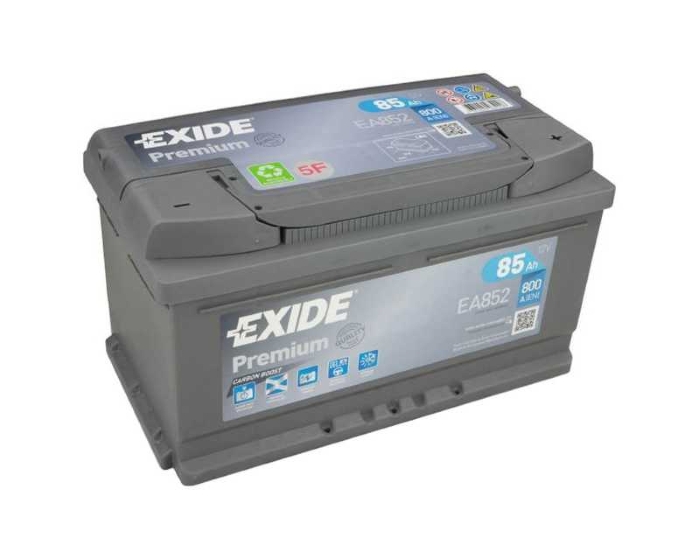 Аккумулятор EXIDE PREMIUM 12V 85AH 800A ETN 0(R+) 315x175x175