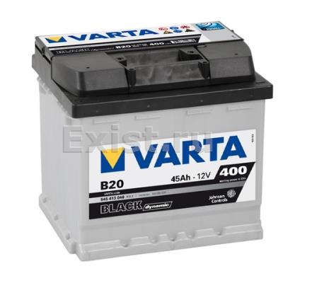 Аккумулятор VARTA Black Dynamic 45 А/ч 545413 стд кл  B20 207x175x190 EN 400