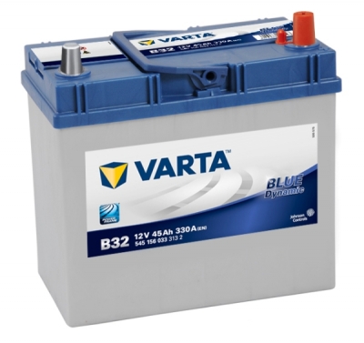 Аккумулятор VARTA Blue Dynamic 45 А/ч 545156 стд кл выс ОБР B32 238x129x227 EN 330