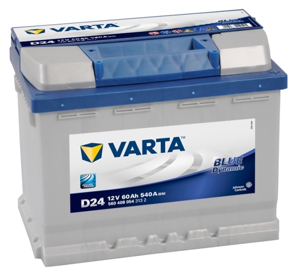 Аккумулятор VARTA Blue Dynamic 60 А/ч 560408 ОБР  D24 242x175x190 EN 540