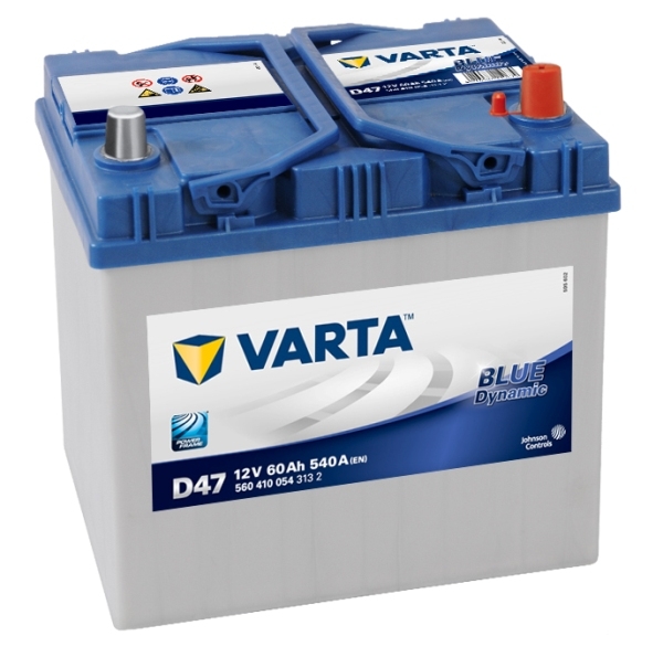 Аккумулятор VARTA Blue Dynamic 60 А/ч 560410 выс ОБР D47 232x173x225 EN 540