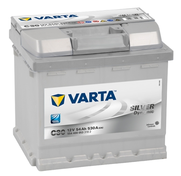 Аккумулятор VARTA Silver Dynamic 54 А/ч 554400 ОБР  C30 207x175x190 EN 530