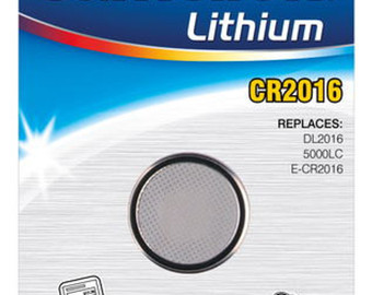 Батарейка литиевая дисковая специальная 3В 1шт Camelion LithiumCR2016-BP1