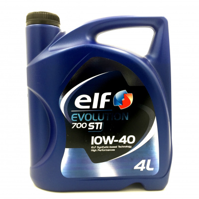 ELF мотор.масло EVOLUTION 700 STISAE10w-40 A3/B3 п/синт.мот. (4л)