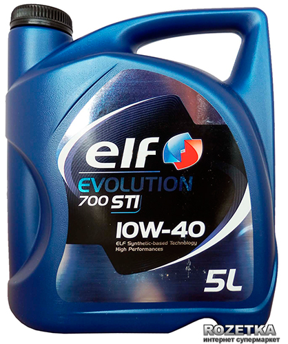 ELF мотор.масло EVOLUTION 700TURBO DIESEL SAE10W-40 A3/B4п.синт.(5л)