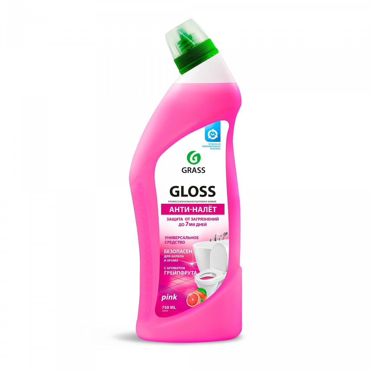 GraSS Чистящее средство Gloss pink (флакон 750 мл)