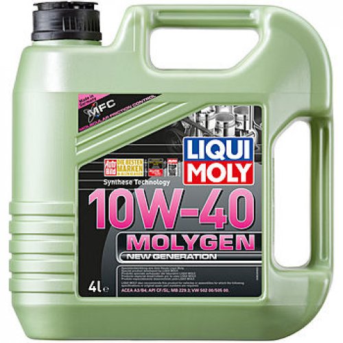 LM MOLYGEN NEW GENERATION10W-40 4л (HC-синт.мотор.масло)