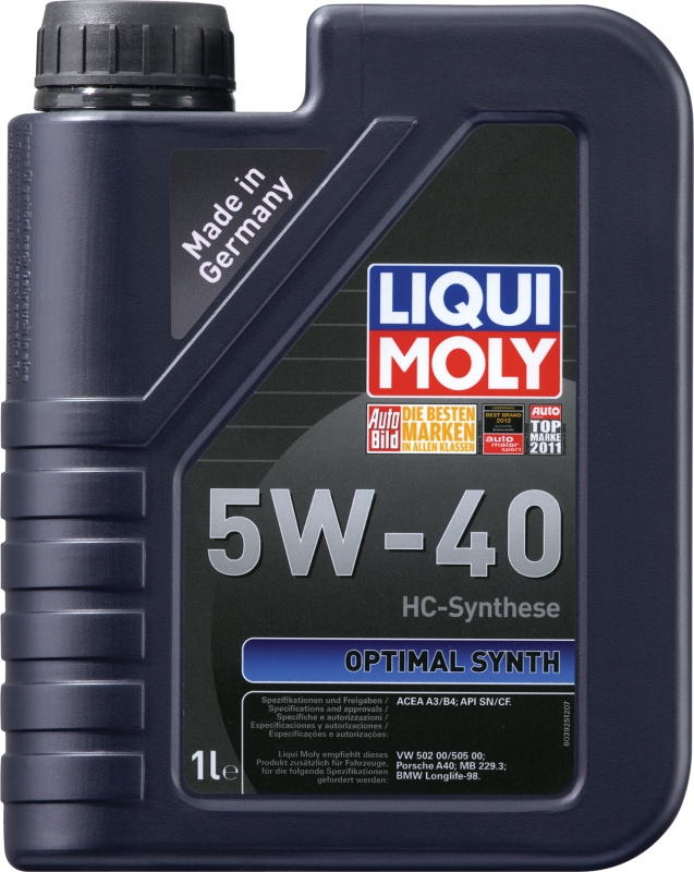 LM OPTIMAL SYNTH 5W-40 1л(HC-синт.мотор.масло)