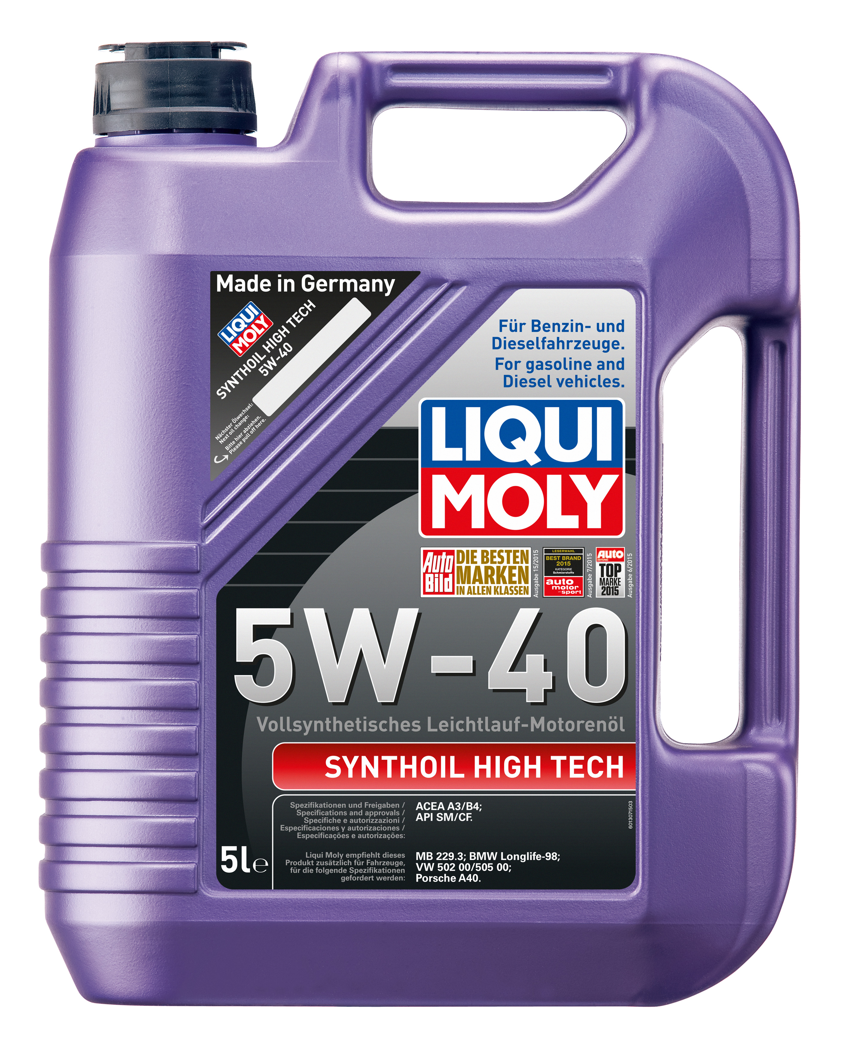 LM Synthoil High Tech 5w-40 (5л)