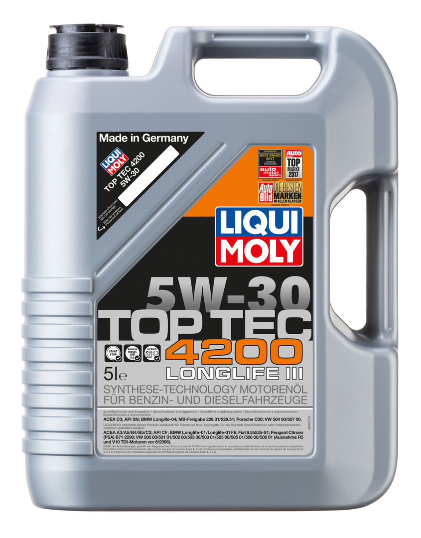 LM TOP TEC 4200 5W-30 5л(HC-синт.мотор.масло)