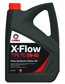 Масло моторное COMMA X-FLOW TYPE PD 5w40 (4л)