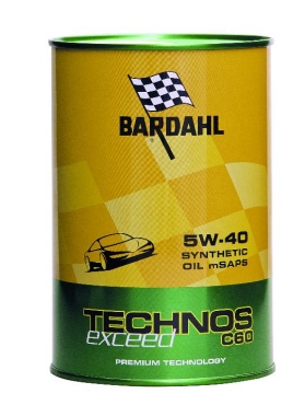 Масло моторное Bardahl   TECHNOS C60 EXCEED 5W40 1л