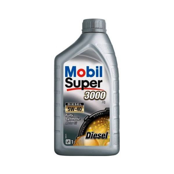 Mobil SUPER 3000 DISEL Fully Synthetic5w40 SM/CF (1л)