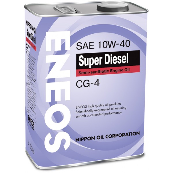 Моторное масло ENEOS SUPER DIESEL CG-4 4л