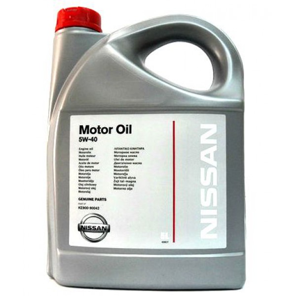 Nissan Моторное масло Motor Oil 5W40(EU) (5л)