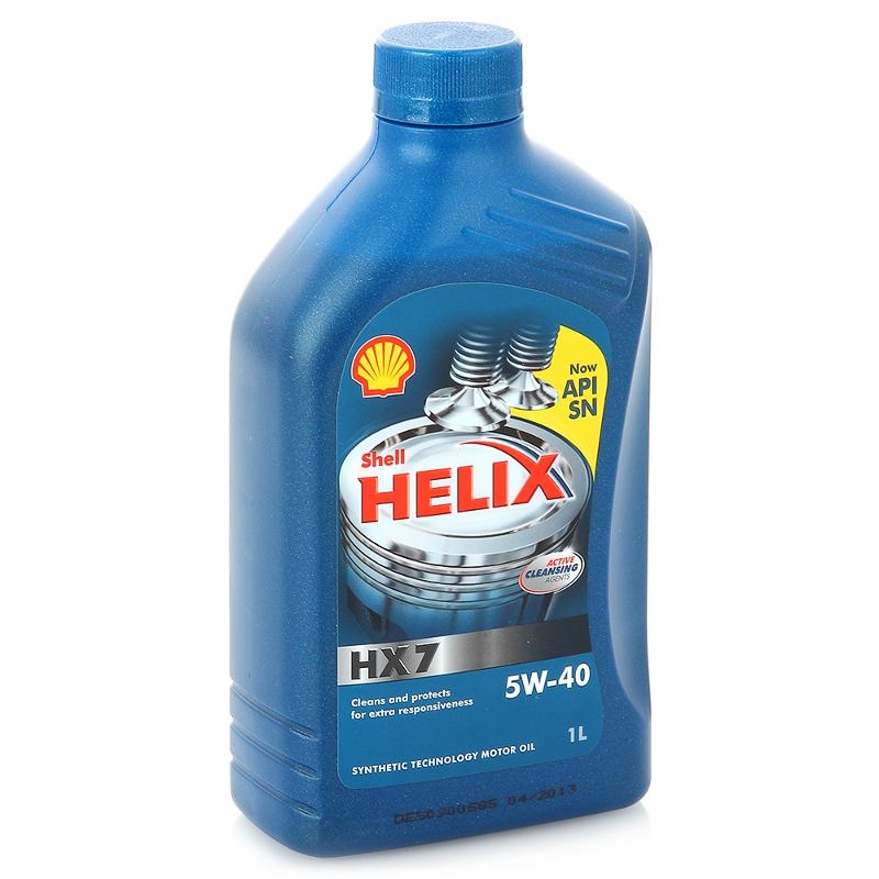 Shell Helix HX7 SAE5W-40 (синий) (1л)