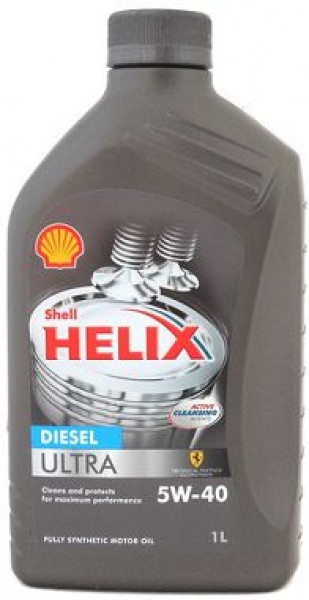 Shell Ultra Diesel 5W-40 (серый) синт.(1л)