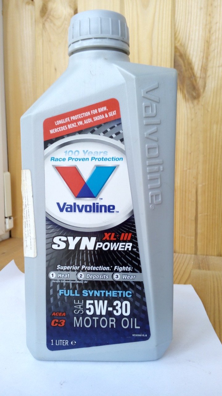 Valvoline synpower xl iii c3 5w 30