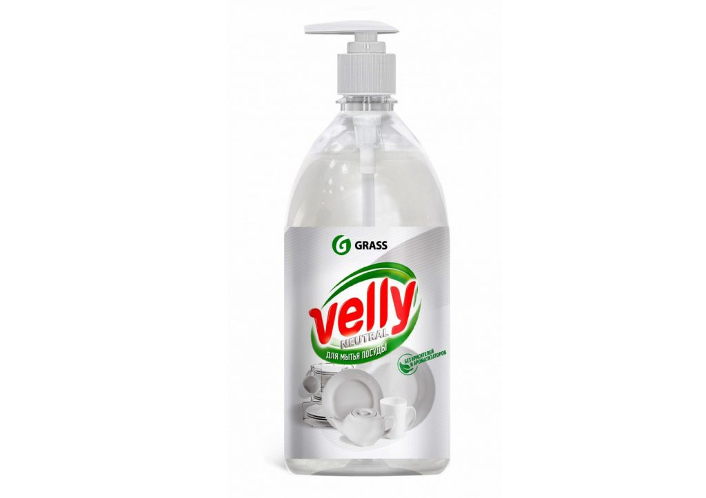 Velly средство для мытья посуды neutral флакон 1000мл